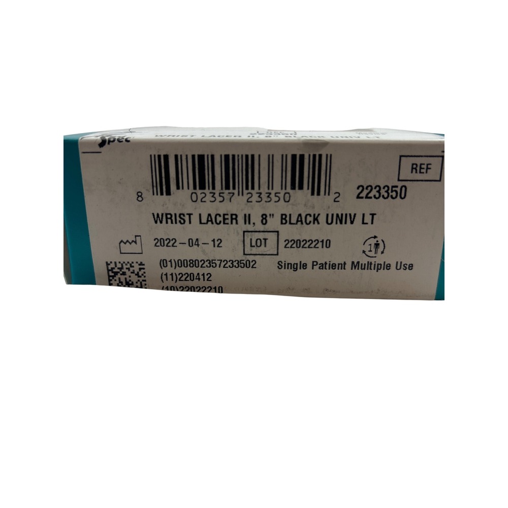 Med Spec Wrist Lacer II 8" Black Universal Left Hand Wrist Support 223350 NEW - Picture 3 of 5